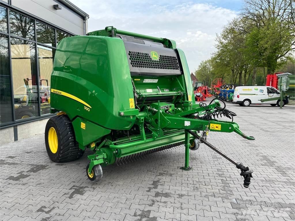 John Deere 990 Rundballenpressen