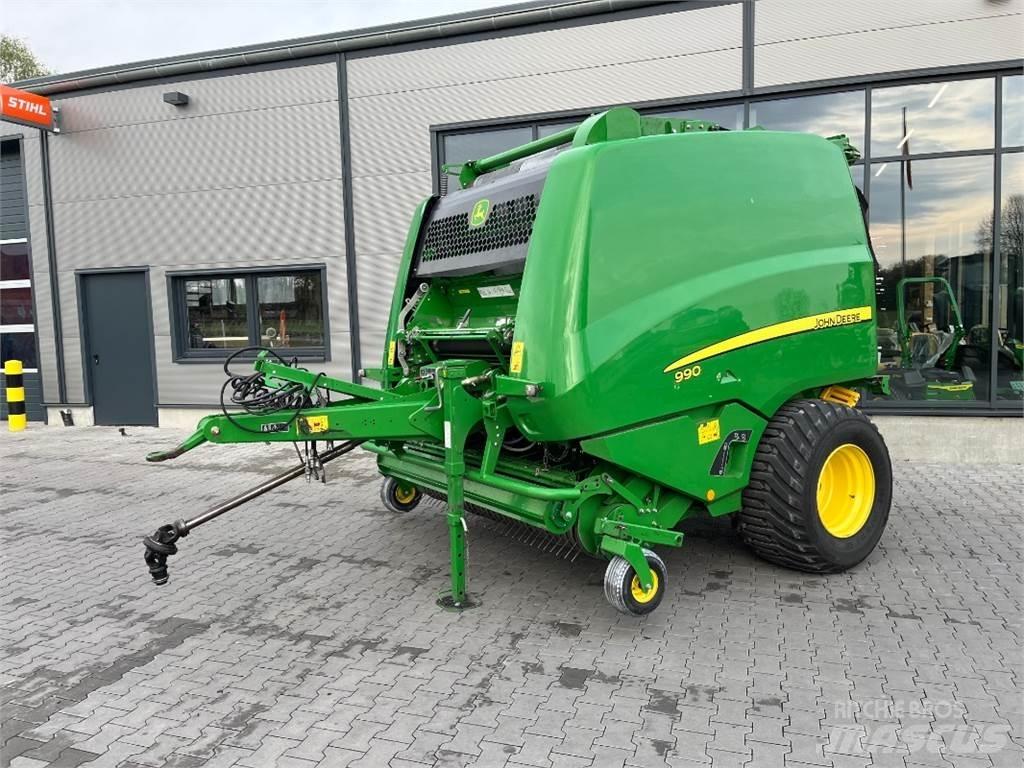 John Deere 990 Rundballenpressen