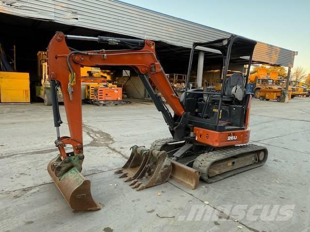Hitachi ZX 26 Minibagger < 7t