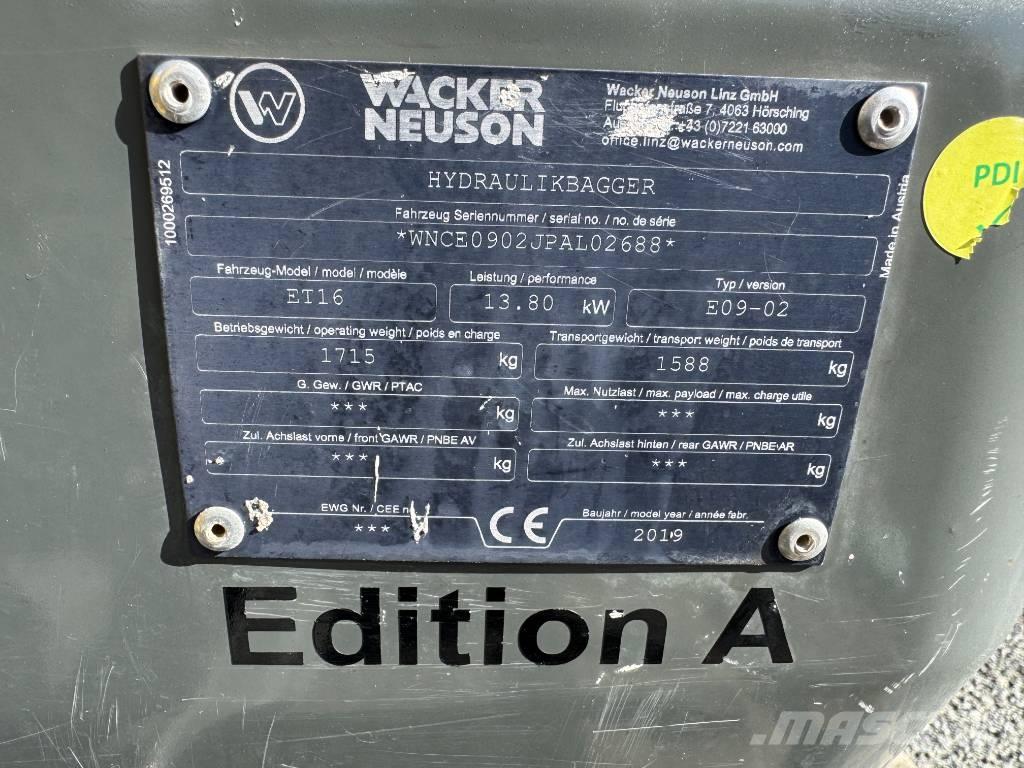 Wacker Neuson ET16 Raupenbagger