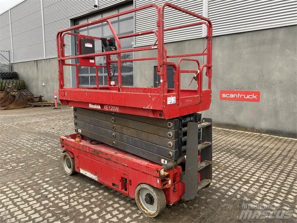 Mantall XE120W Scheren-Arbeitsbühnen