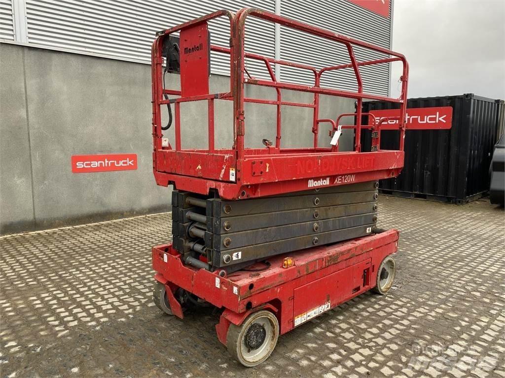 Mantall XE120W Scheren-Arbeitsbühnen