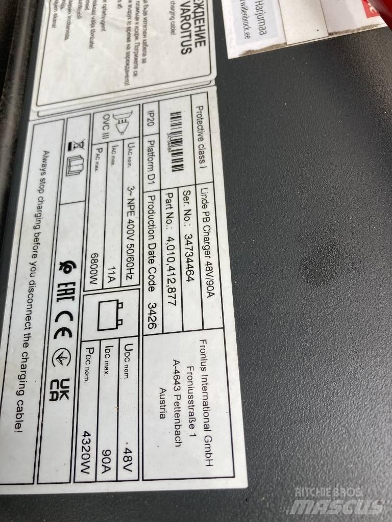 Linde E16P/386-02 Elektrostapler
