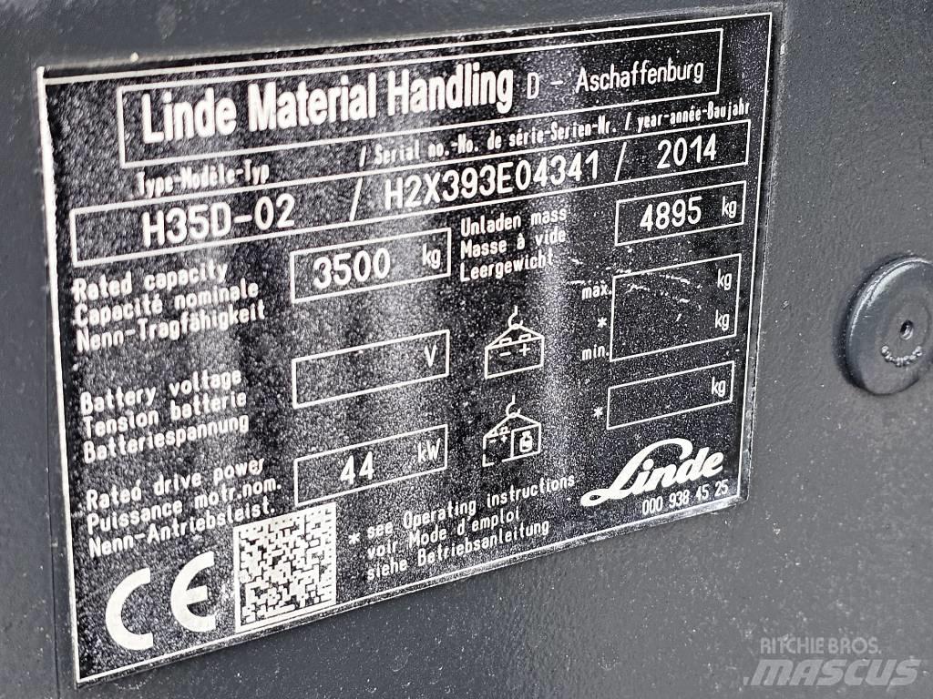 Linde H35D-02 Dieselstapler