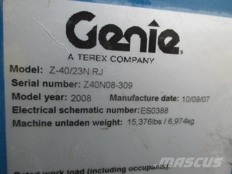 Genie Z 40/23 N RJ Gelenkteleskoparbeitsbühnen