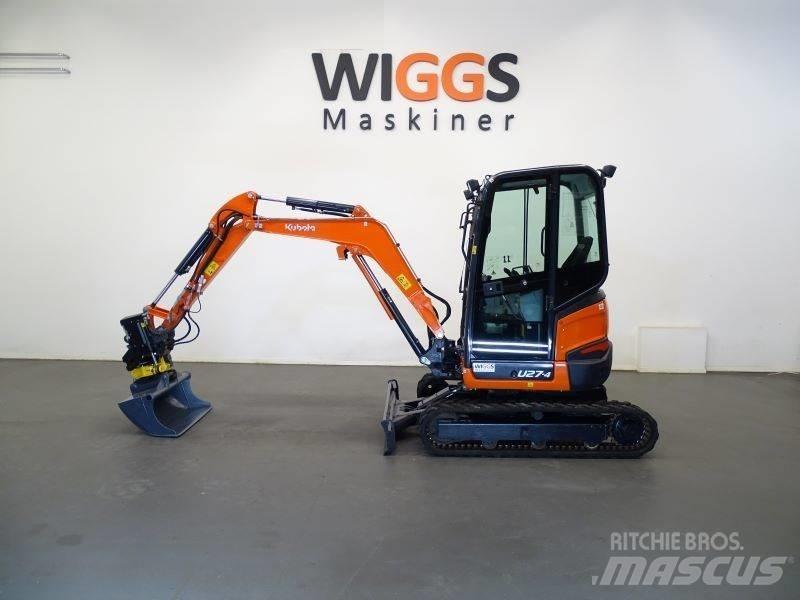 Kubota U 27-4 Minibagger < 7t