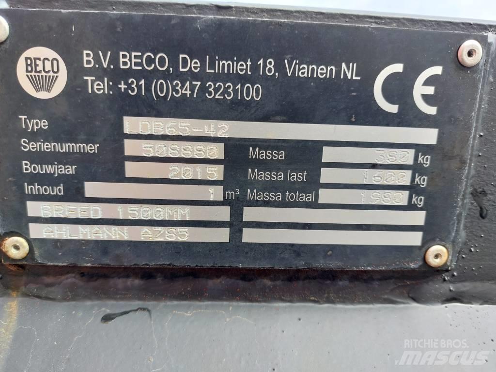 Beco LDB65-42 Kompakttraktor-Aufsätze