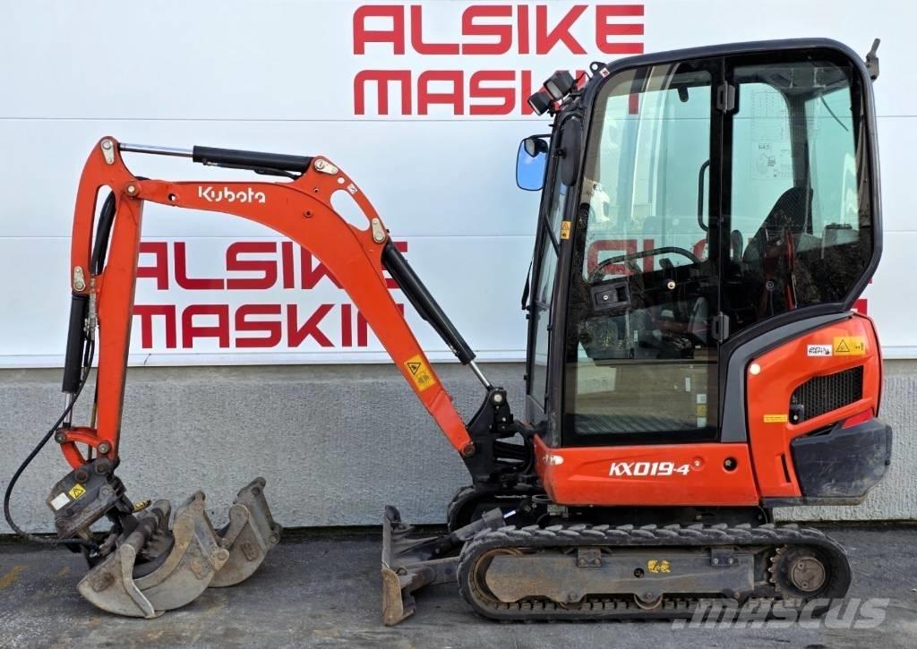 Kubota KX 019-4 Minibagger < 7t