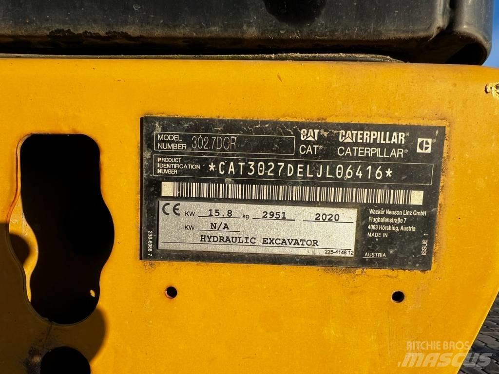 CAT 302.7 DCR Minibagger < 7t