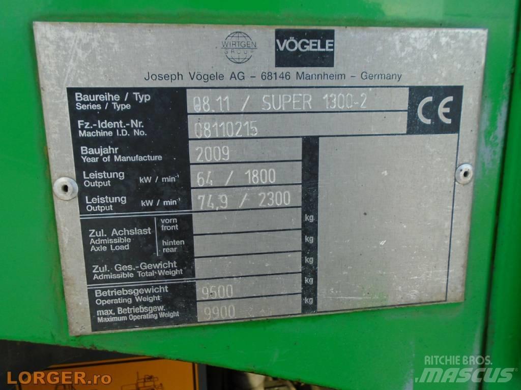 Vögele Super 1300-2 Strassenfertiger