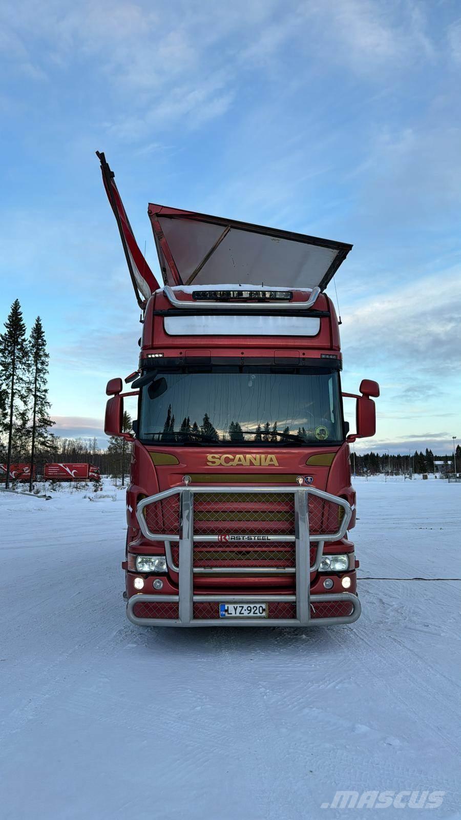 Scania R560 Kleinholztransporter