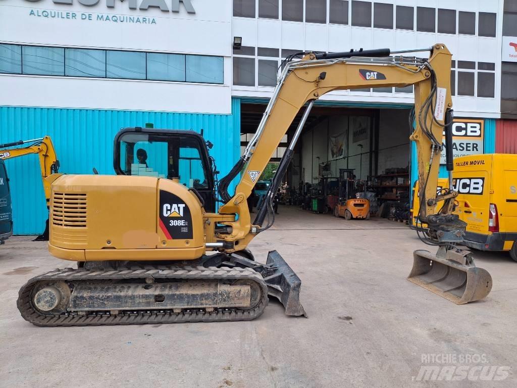 CAT 308 E 2 CR Midi excavators  7t - 12t