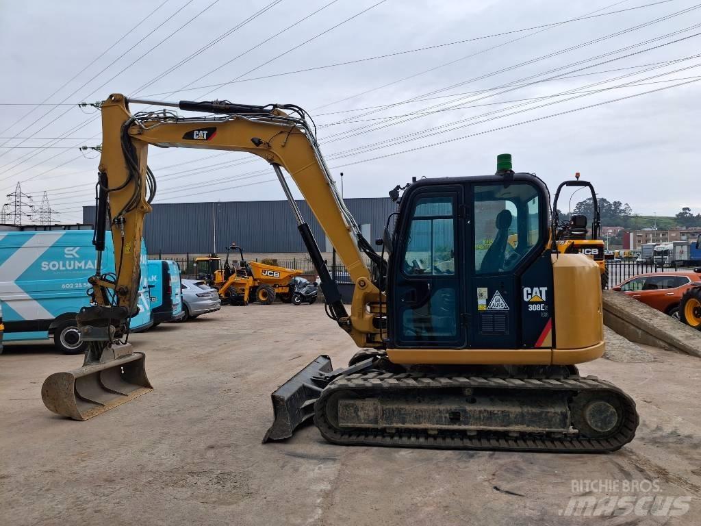 CAT 308 E 2 CR Midi excavators  7t - 12t