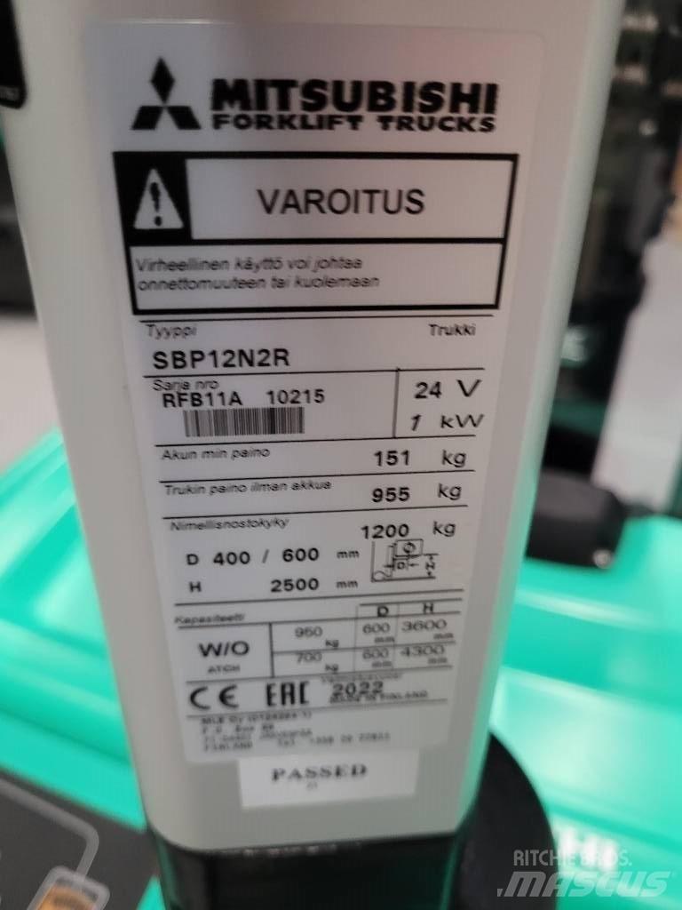 Mitsubishi SBP 12N2R Selbstfahrstapler