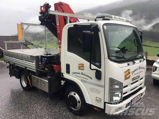 Isuzu N2 mit HMF 910 Kranwagen