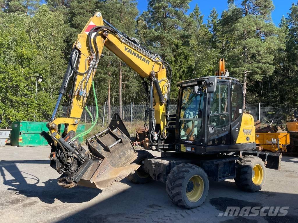 Yanmar B 95 W Mobilbagger