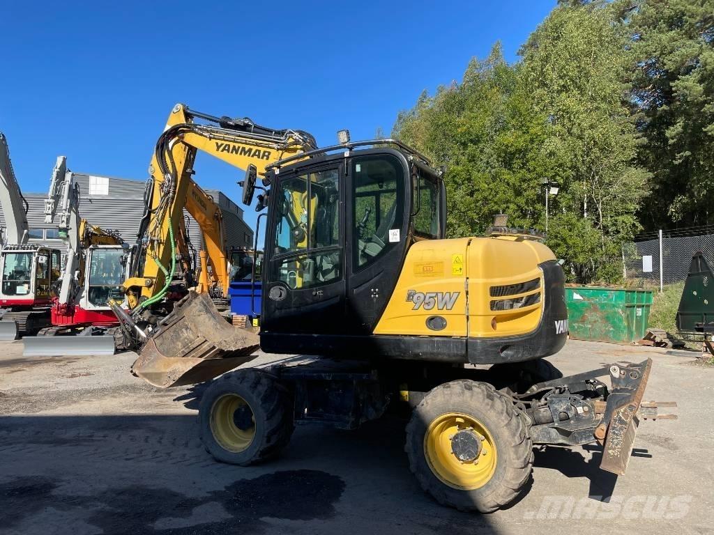 Yanmar B 95 W Mobilbagger