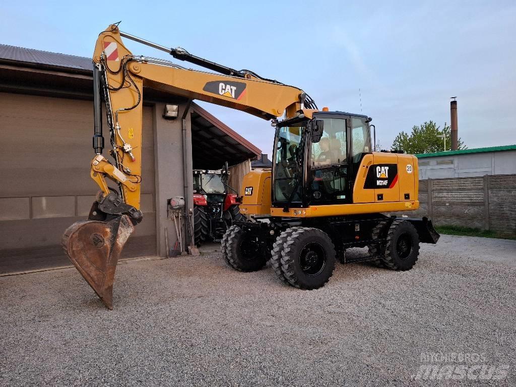 CAT 314 F Mobilbagger