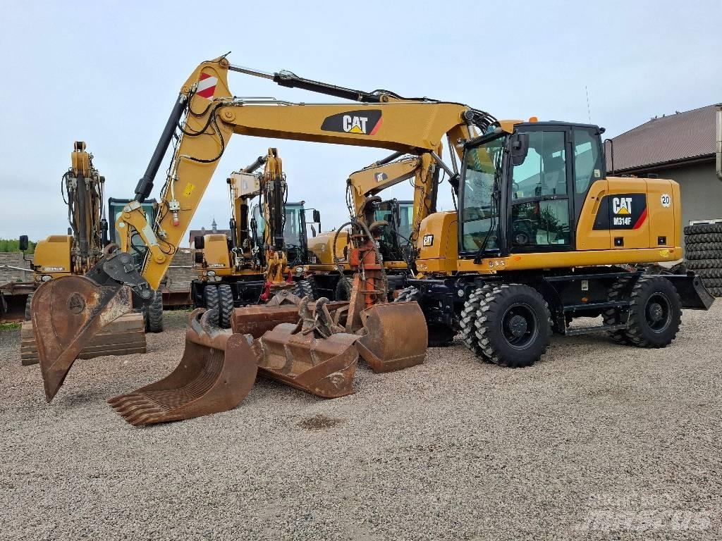 CAT 314 F Mobilbagger