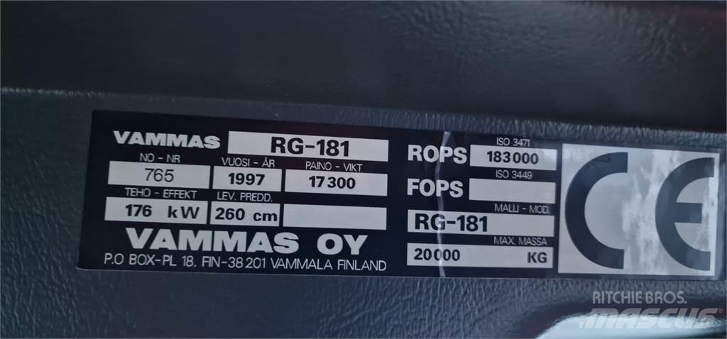Vammas RG181 Grader