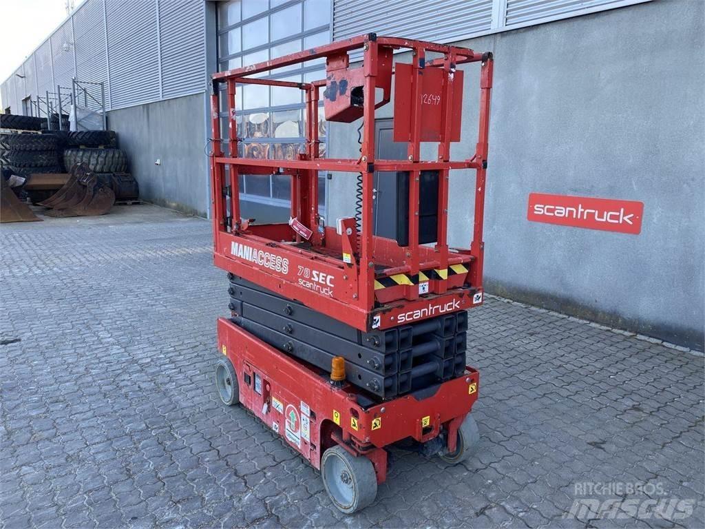 Manitou 78SEC Scheren-Arbeitsbühnen