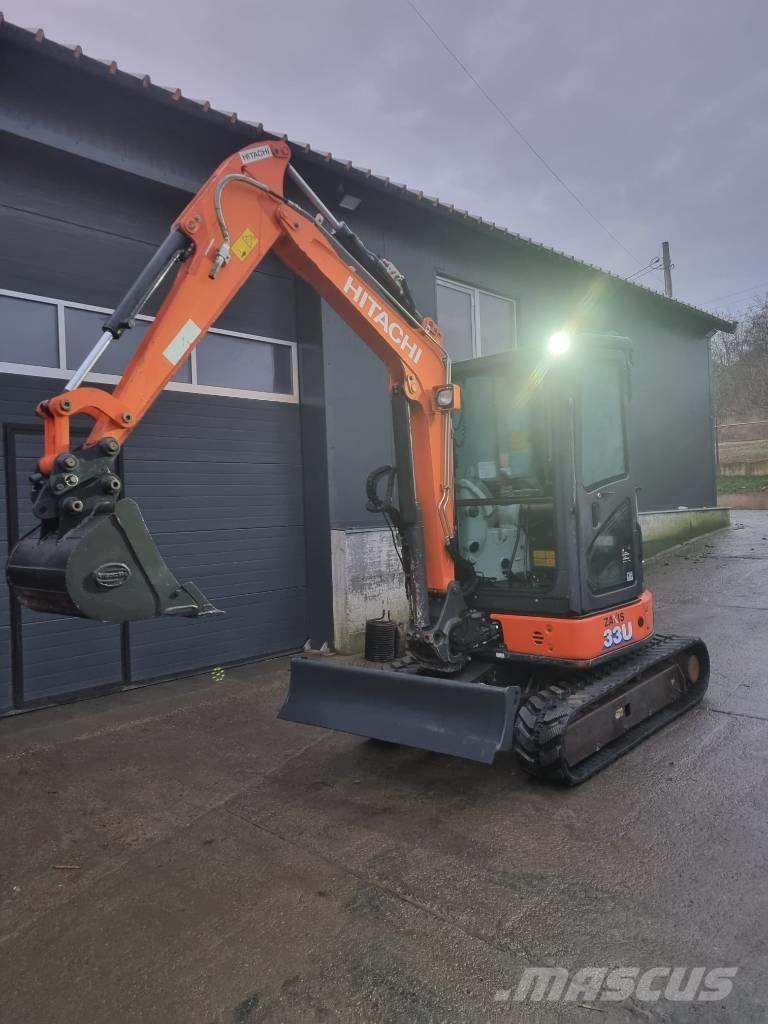 Hitachi 33u Zaxis Minibagger < 7t