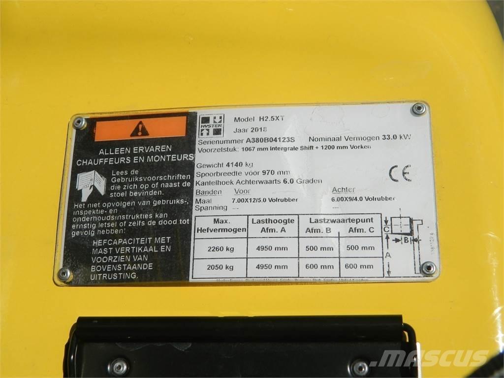 Hyster H2 50XT Dieselstapler