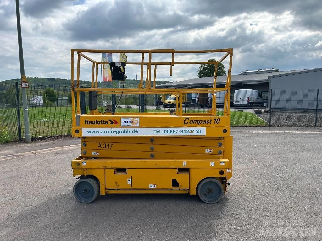 Haulotte Compact 10 Scheren-Arbeitsbühnen