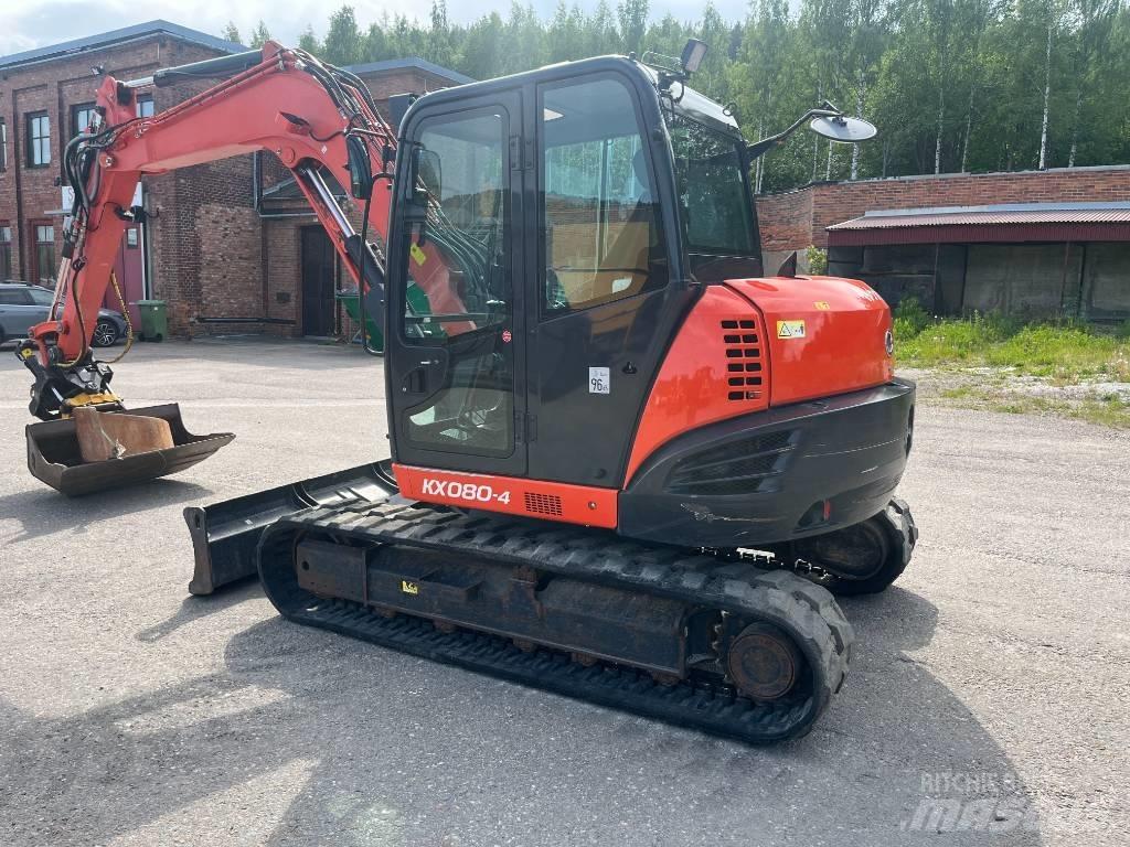 Kubota KX 080-4 Midibagger  7t - 12t