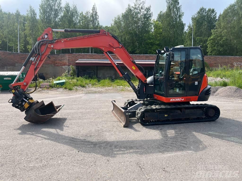 Kubota KX 080-4 Midibagger  7t - 12t