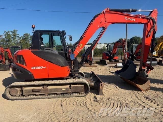 Kubota KX 080-4 Midibagger  7t - 12t