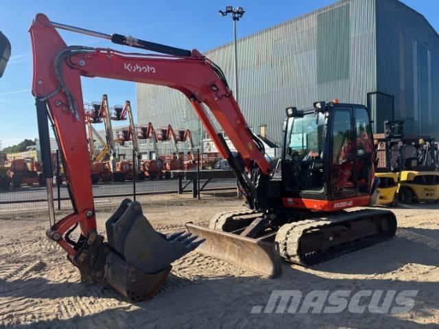 Kubota KX 080-4 Midibagger  7t - 12t