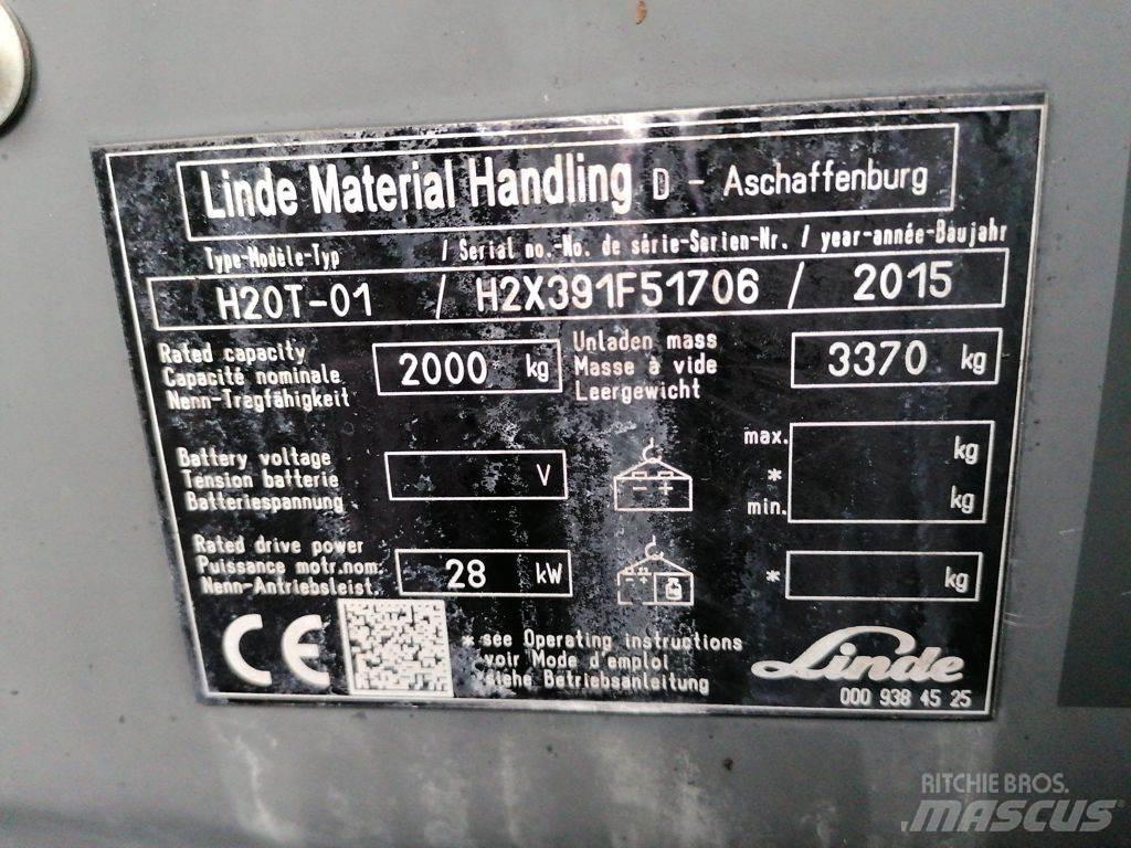 Linde H20T-01 Gasstapler