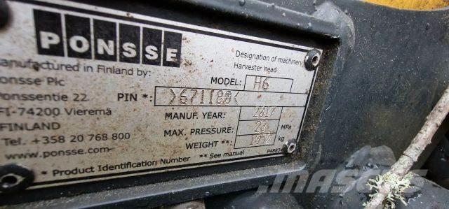 Ponsse Ergo 8wd Harvester