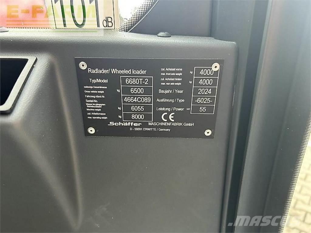 Schäffer 6680 t-2 Teleskoplader für Landwirtschaft