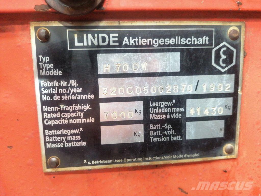 Linde H70DW Dieselstapler