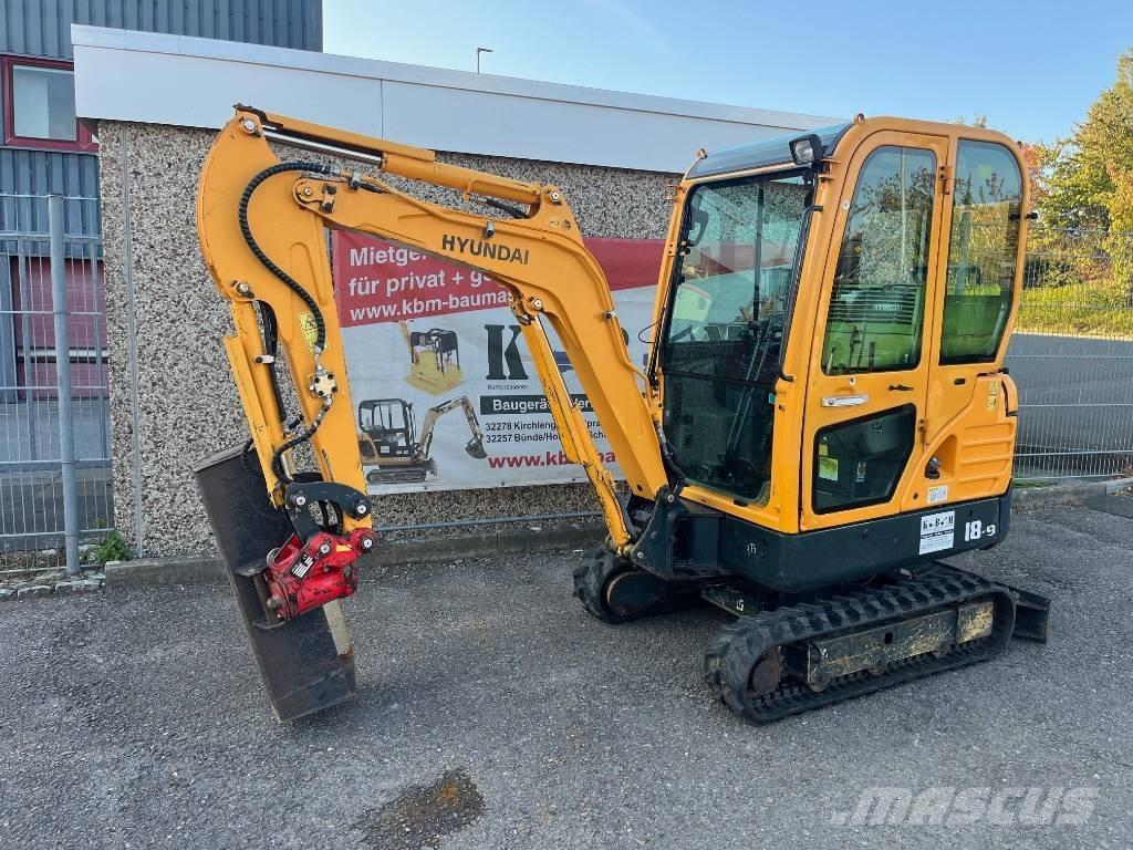 Hyundai R18-9 Minibagger < 7t