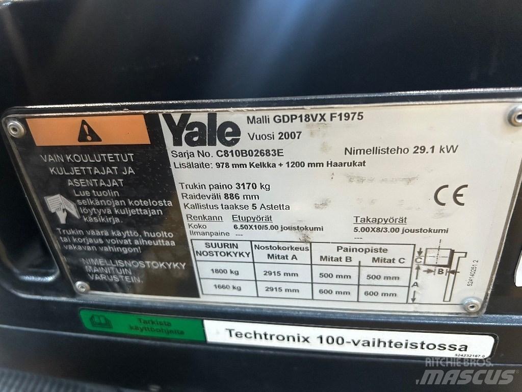 Yale GDP18VX Dieselstapler