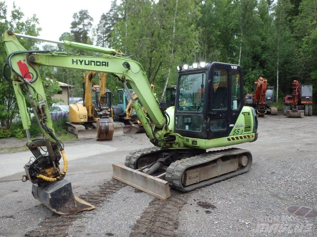 Hyundai Robex 55-3 Minibagger < 7t