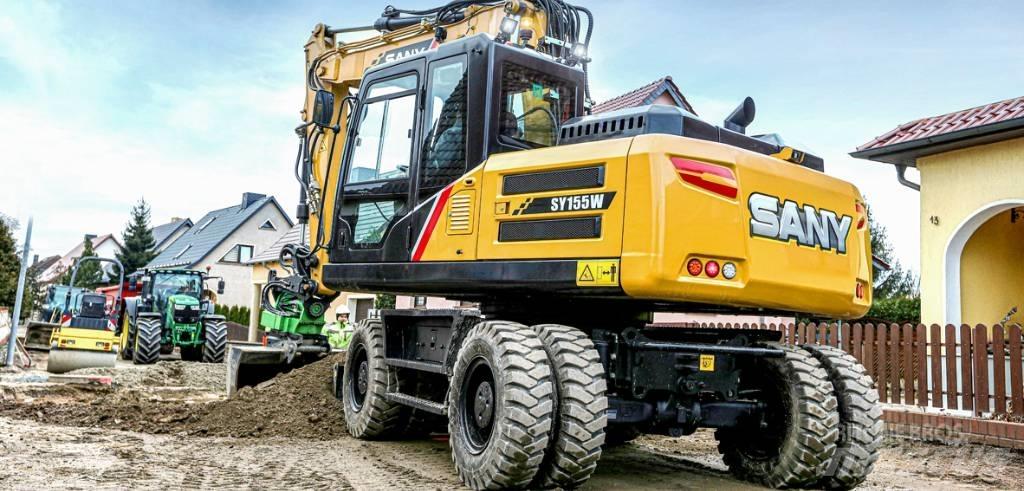 Sany SY155W Mobilbagger