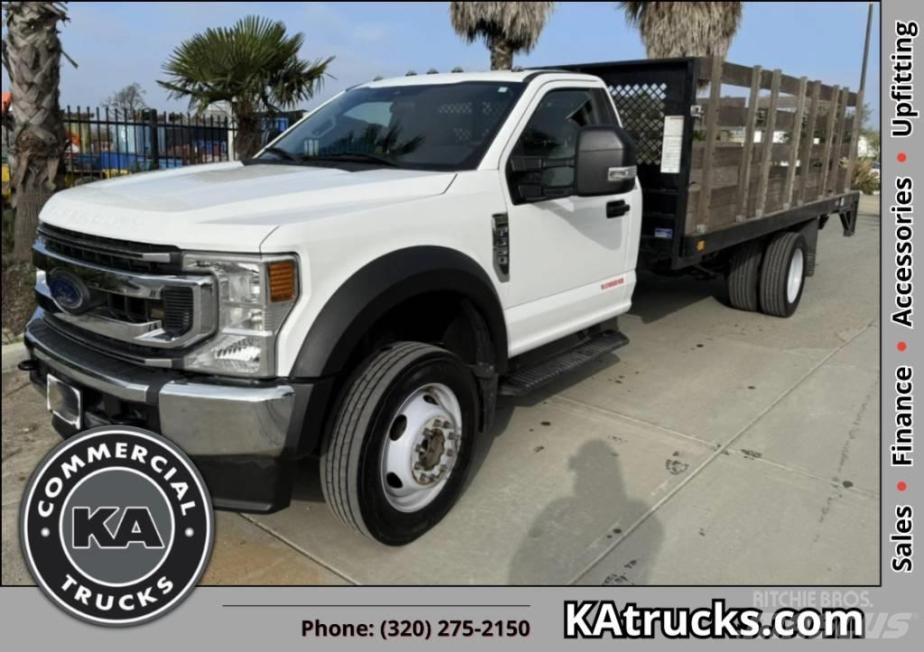 Ford F 550 XLT SD Pritschenwagen/Pritschenwagen mit Seitenklappe