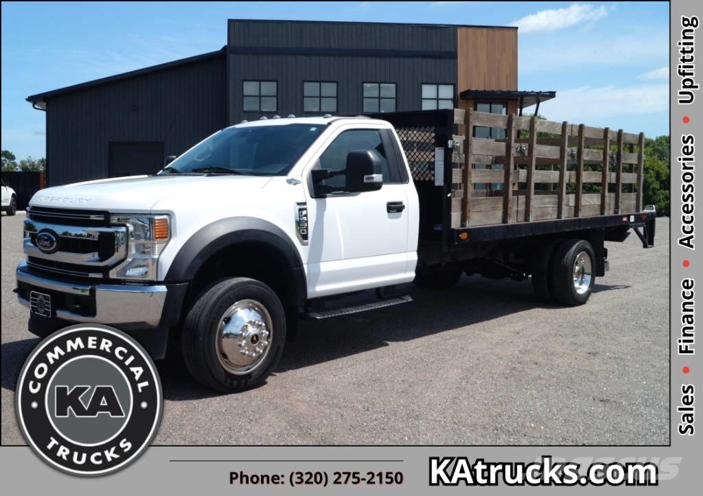 Ford F 550 XLT SD Pritschenwagen/Pritschenwagen mit Seitenklappe