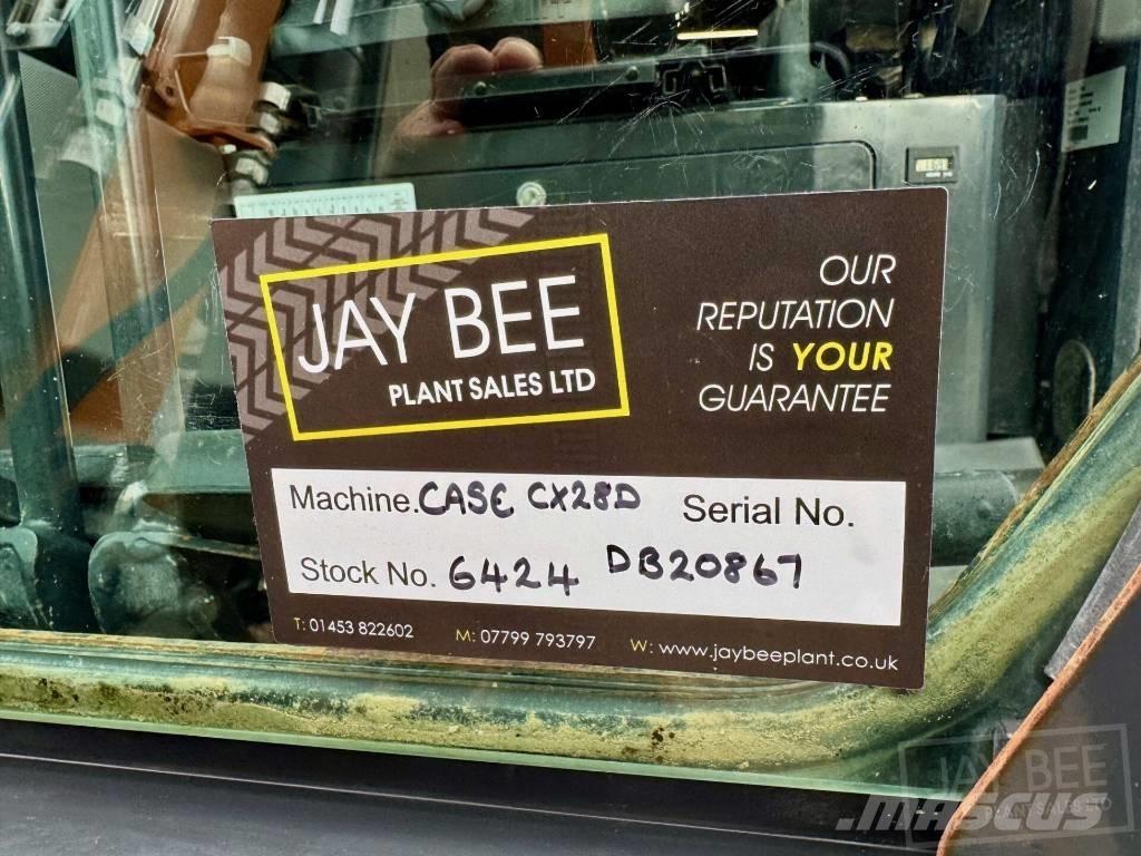 CASE CX28D Minibagger < 7t