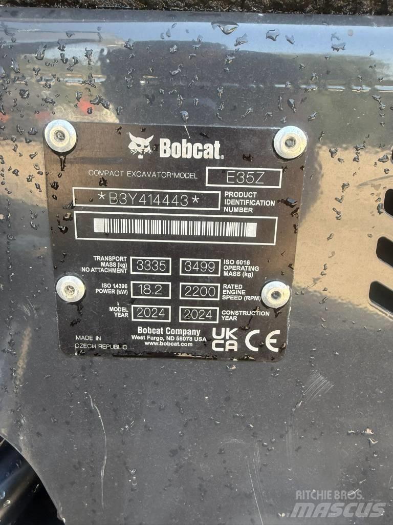 Bobcat E 35, 549h Minibagger < 7t
