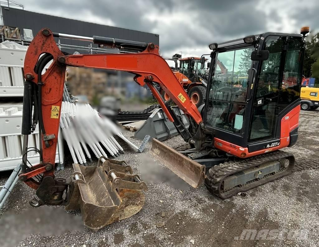 Kubota KX 027 Minibagger < 7t