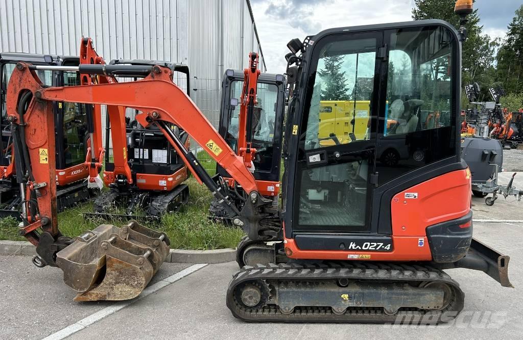 Kubota KX 027 Minibagger < 7t