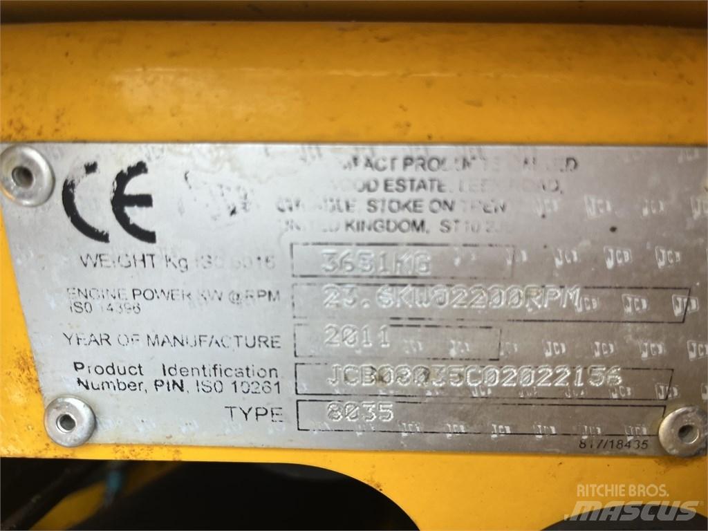 JCB 8035 ZTS Minibagger < 7t