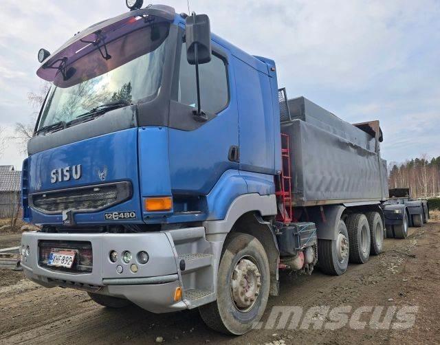 Sisu E12M 8X4 Kipper