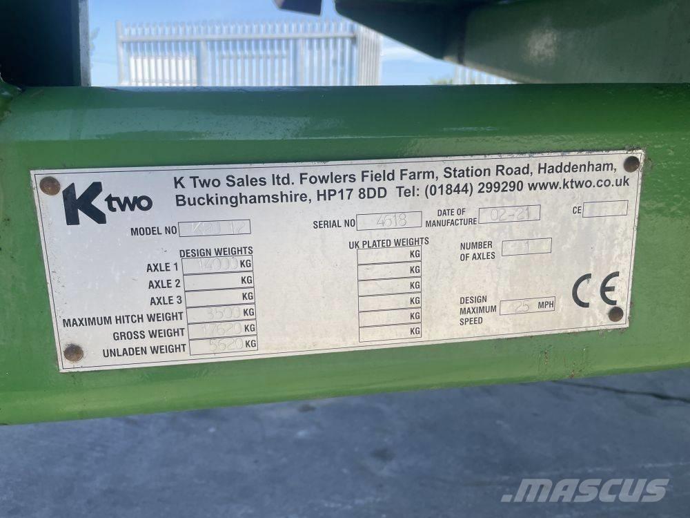 Ktwo Duo 1200 Düngemittelverteiler