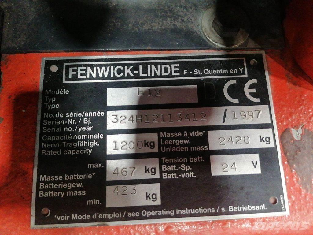 Linde E12 Elektrostapler